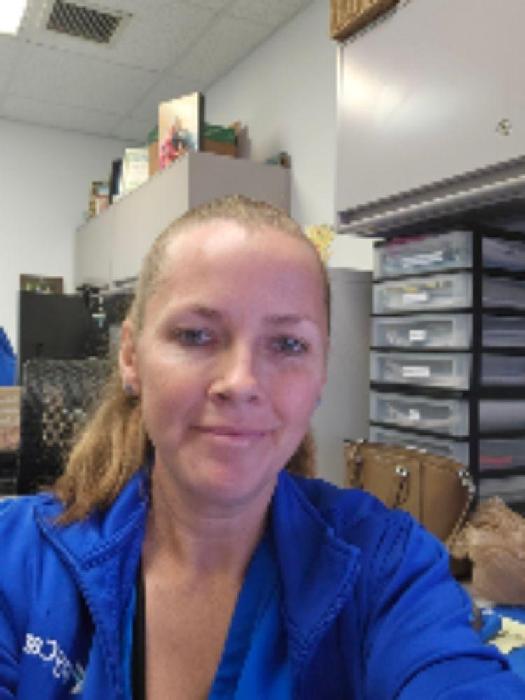 Samantha's fundraising page