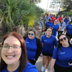 Chelsea's fundraising page