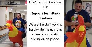 Party Crashers fundraising page