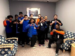 Michael's fundraising page