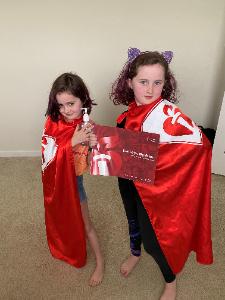 David's fundraising page