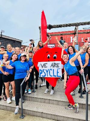 Psycle Team 1 fundraising page