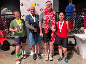 Cardamom Health Cardacyclists fundraising page