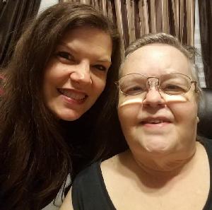 Angie's fundraising page