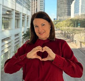 Laura's fundraising page