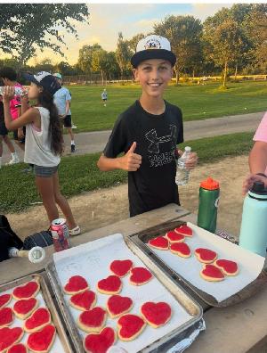 Chase's fundraising page