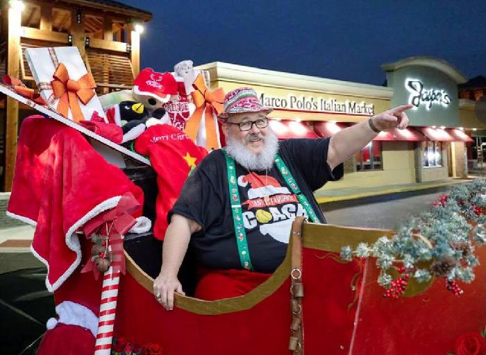 Coach Santa, a beloved holiday tradition at Jasper's & Marco Polo’s, will be spreading Christmas cheer!