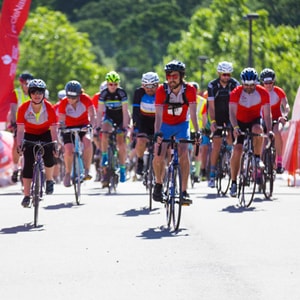 Individual Riders fundraising page