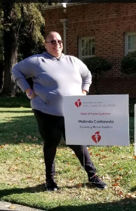 209 Heart And Stroke Walk Mrs Malinda Castaneda Heart Walk