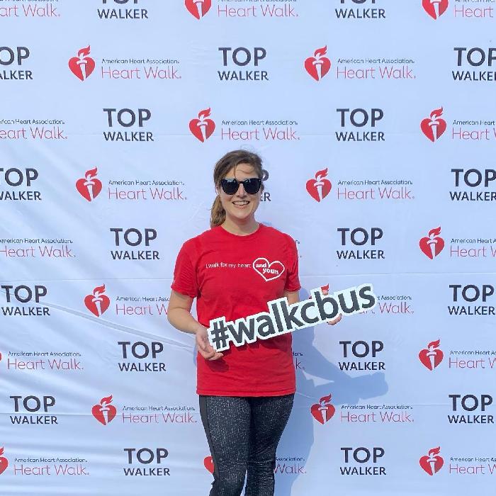 2022 Central Ohio Heart Walk Claire Priestas Heart Walk American