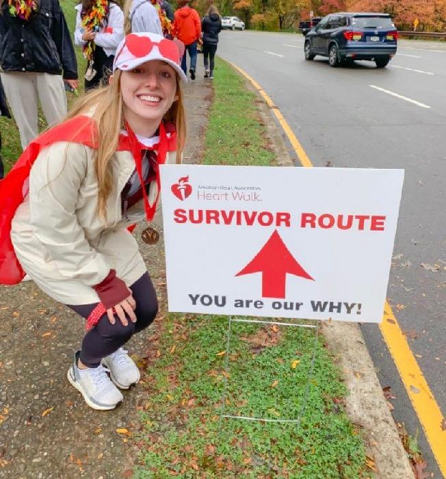2022 Pittsburgh Heart Walk Olivia Kaminski Heart Walk American