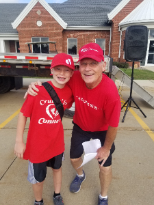 Connor's fundraising page