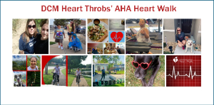 DCM Heart Throbs fundraising page