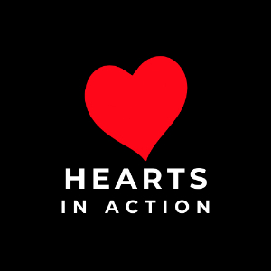 Hearts in Action fundraising page