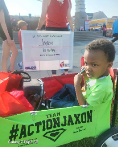 Team #ActionJaxon fundraising page