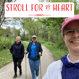 Stroll for Heart fundraising page