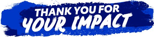 Thank you for your impact